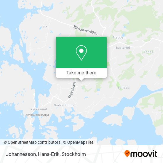 Johannesson, Hans-Erik map