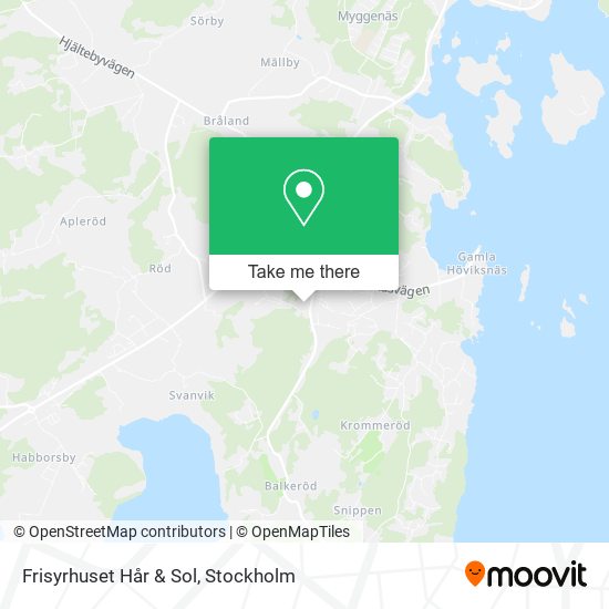 Frisyrhuset Hår & Sol map