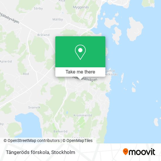 Tångeröds förskola map