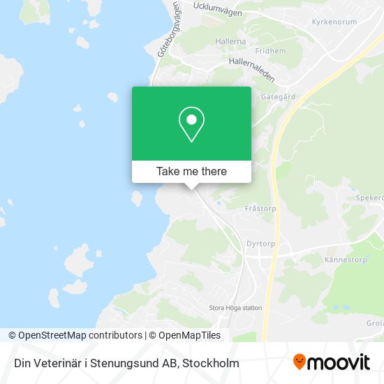 Din Veterinär i Stenungsund AB map
