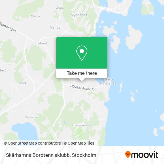 Skärhamns Bordtennisklubb map