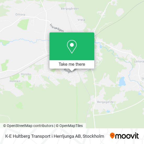 K-E Hultberg Transport i Herrljunga AB map