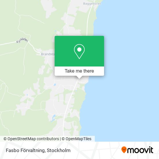 Fasbo Förvaltning map