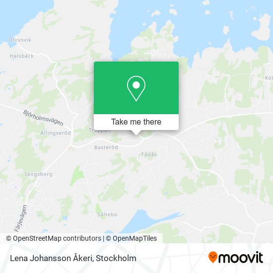 Lena Johansson Åkeri map