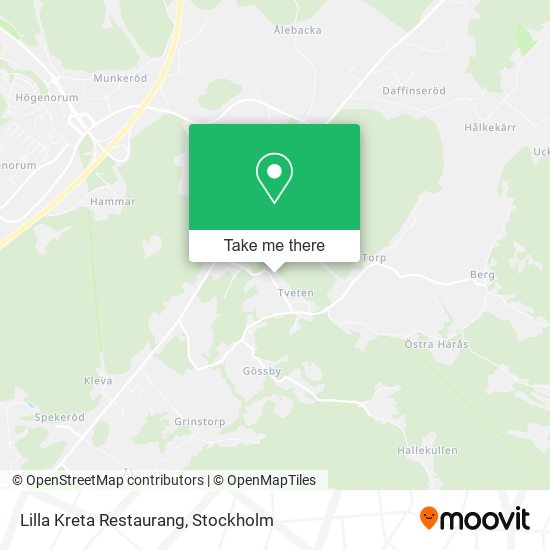 Lilla Kreta Restaurang map