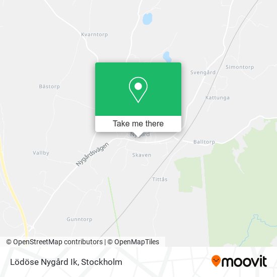 Lödöse Nygård Ik map