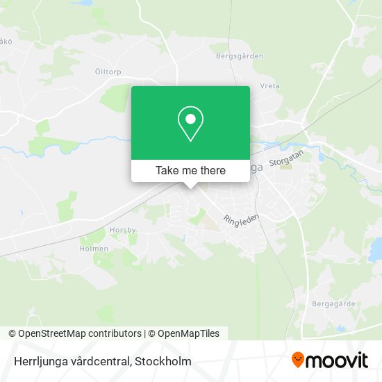 Herrljunga vårdcentral map