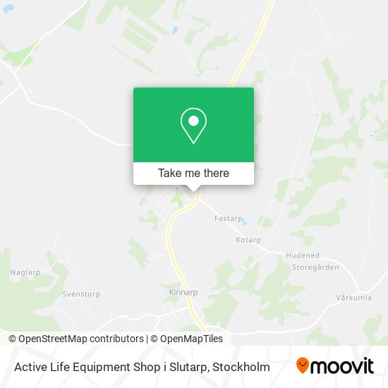 Active Life Equipment Shop i Slutarp map