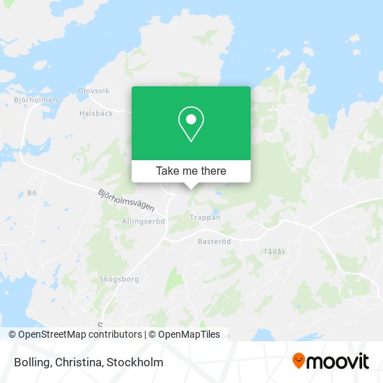 Bolling, Christina map