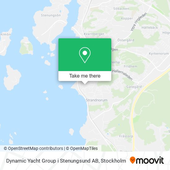 Dynamic Yacht Group i Stenungsund AB map