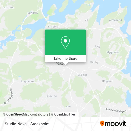 Studio Novali map