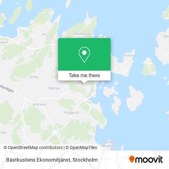 Bästkustens Ekonomitjänst map