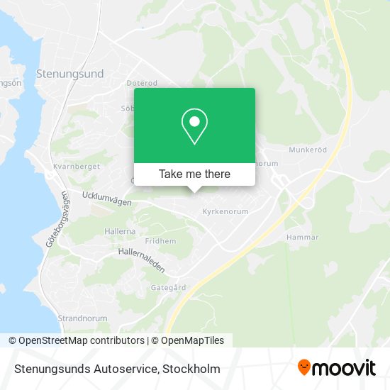 Stenungsunds Autoservice map