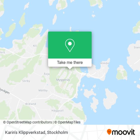 Karin's Klippverkstad map