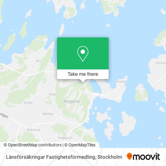 Länsförsäkringar Fastighetsförmedling map