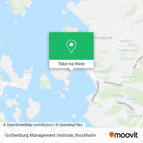 Gothenburg Management Institute map