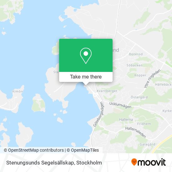 Stenungsunds Segelsällskap map