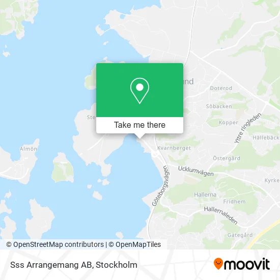 Sss Arrangemang AB map