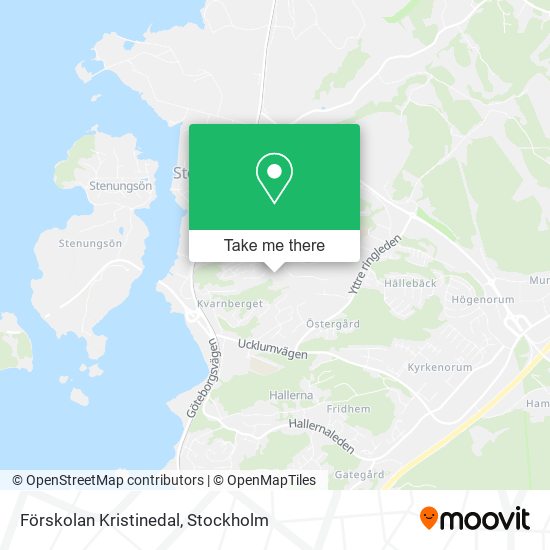 Förskolan Kristinedal map