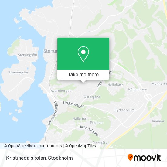 Kristinedalskolan map