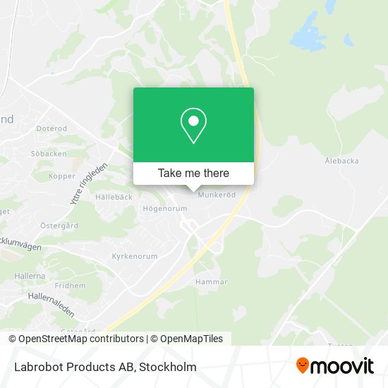 Labrobot Products AB map