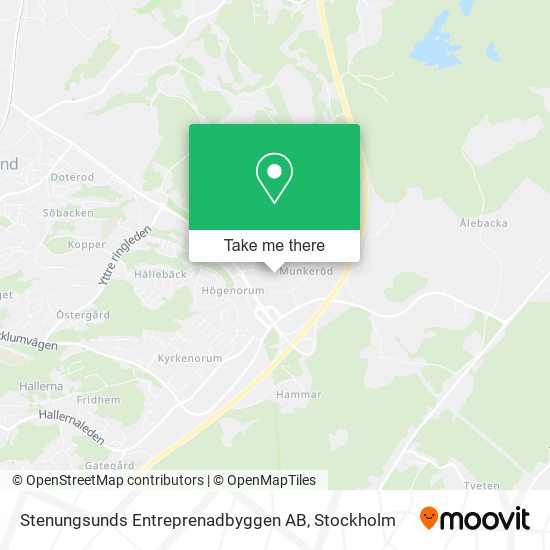 Stenungsunds Entreprenadbyggen AB map