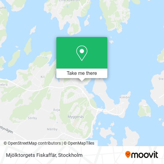 Mjölktorgets Fiskaffär map