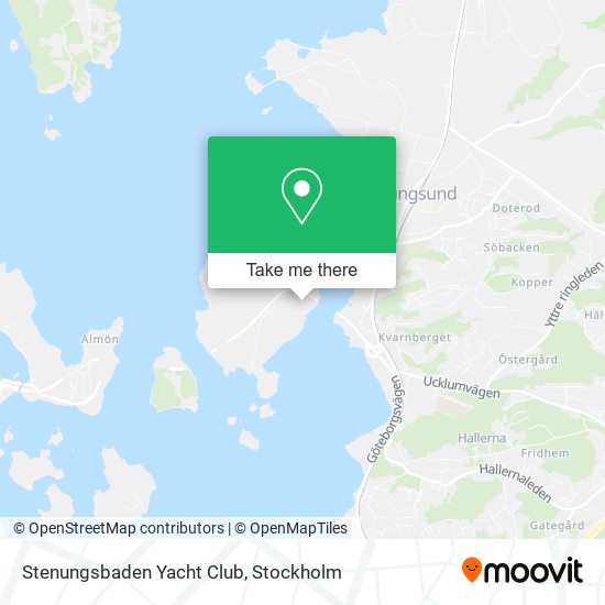 Stenungsbaden Yacht Club map