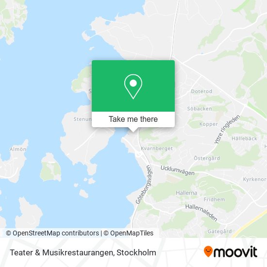 Teater & Musikrestaurangen map