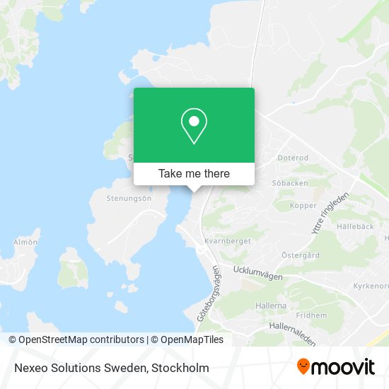 Nexeo Solutions Sweden map