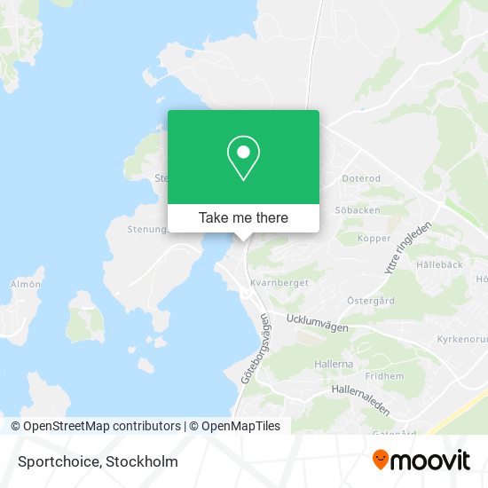 Sportchoice map