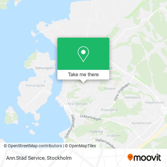 Ann.Städ Service map