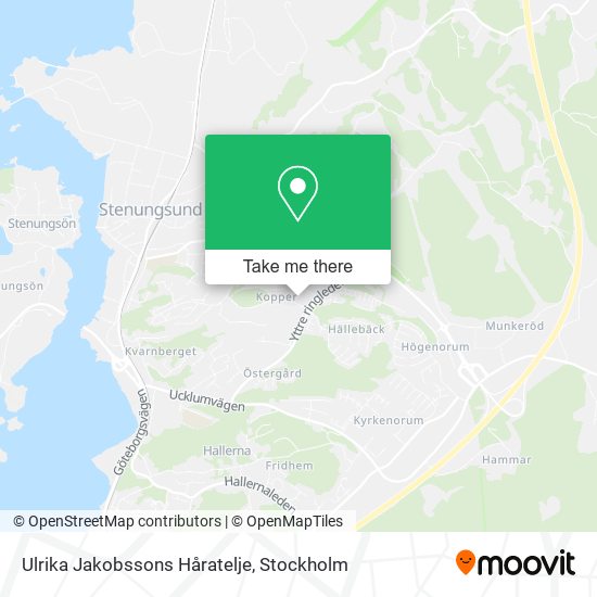 Ulrika Jakobssons Håratelje map