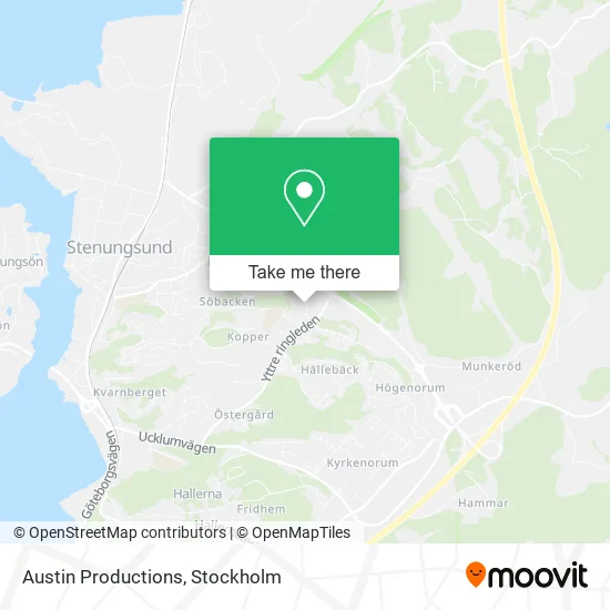 Austin Productions map