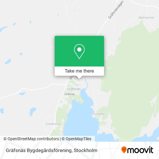Gräfsnäs Bygdegårdsförening map