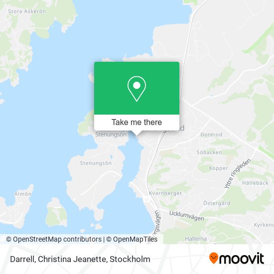 Darrell, Christina Jeanette map