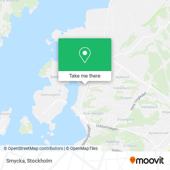 Smycka map