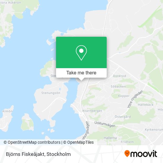 Björns Fiskeåjakt map