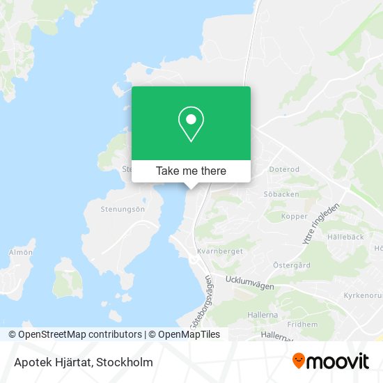 Apotek Hjärtat map