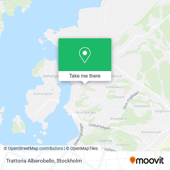 Trattoria Alberobello map