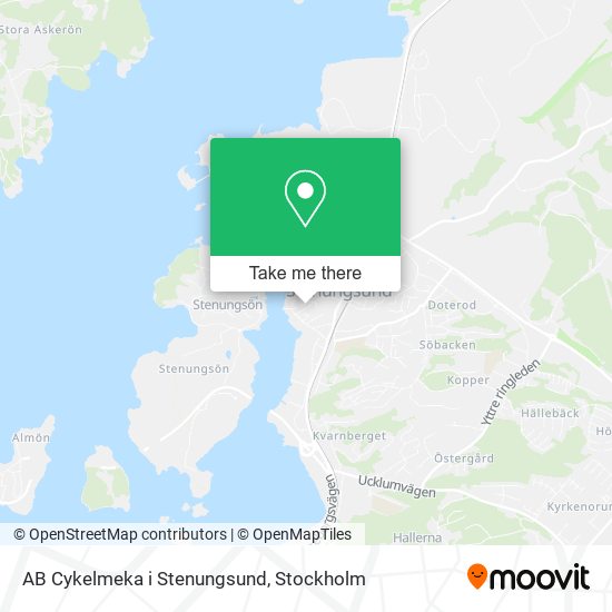 AB Cykelmeka i Stenungsund map