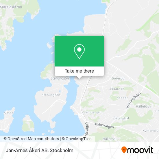 Jan-Arnes Åkeri AB map