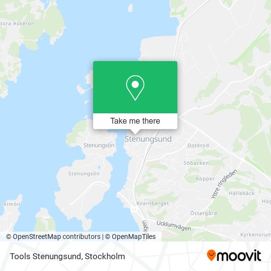 Tools Stenungsund map