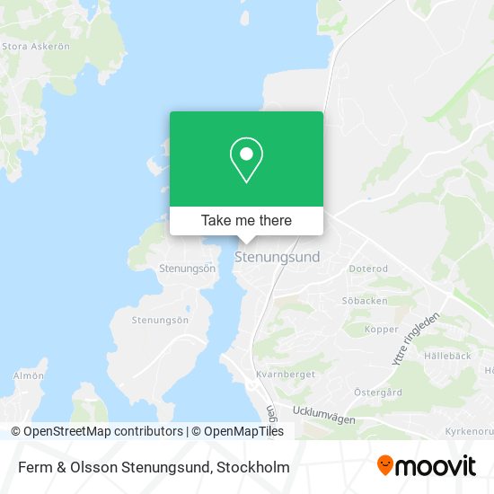 Ferm & Olsson Stenungsund map