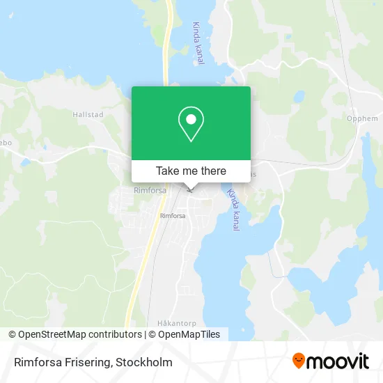 Rimforsa Frisering map