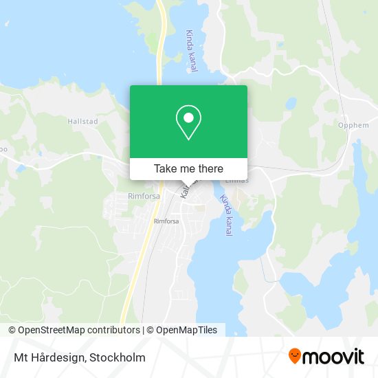 Mt Hårdesign map