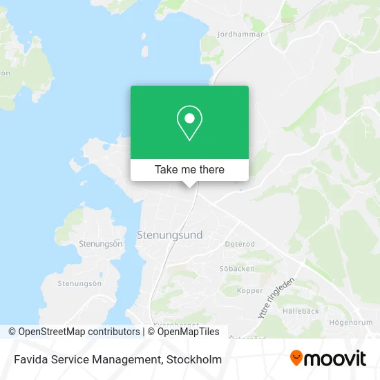 Favida Service Management map