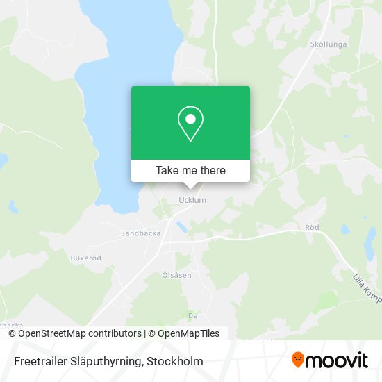 Freetrailer Släputhyrning map