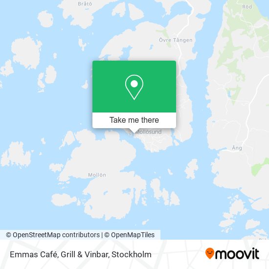 Emmas Café, Grill & Vinbar map