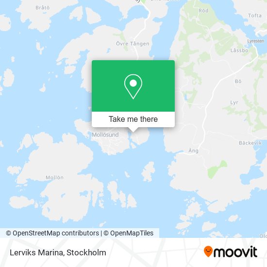 Lerviks Marina map